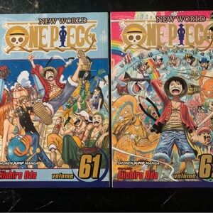 One Piece By Eiichiro Oda New World Volume 61 & 62 Viz Media